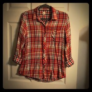 Long sleeved button up